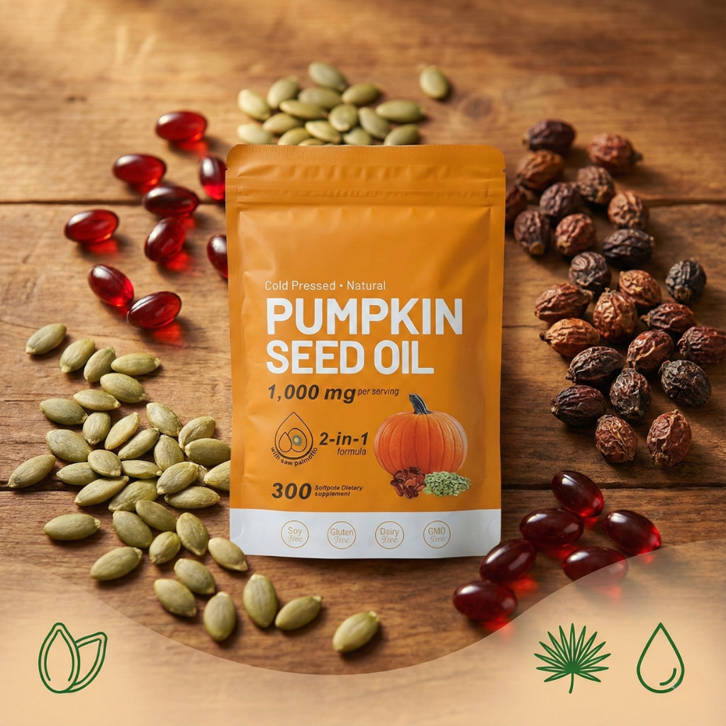 Urth&Root™ - Pumpkin Seed Oil Softgels