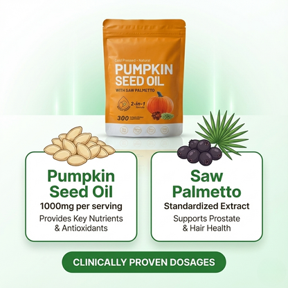 Urth&Root™ - Pumpkin Seed Oil Softgels